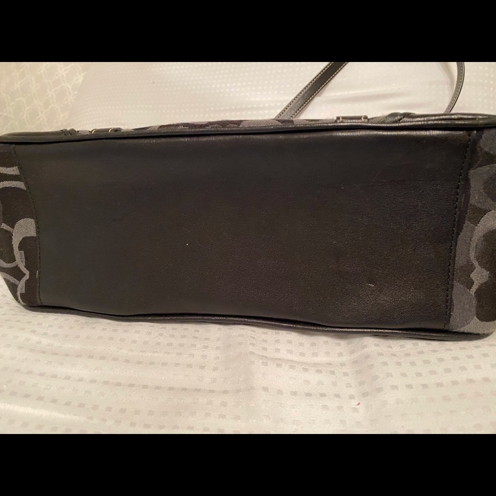 Coach black fabric tote - Picture 5 of 8